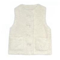Polyester Women Vest & thermal plain dyed Solid PC