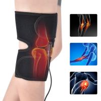 Neoprene Electric Heating & Adjustable heat level Heating Kneelet different power plug style for choose Solid black PC
