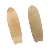 Maple Skateboard durable wood pattern brown PC