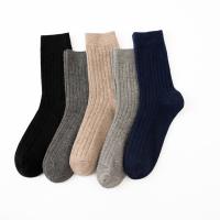 Wool Men Ankle Sock thermal Solid : Pair