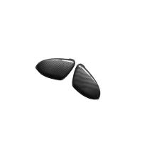 Volkswagen Golf 7 7.5 Rear View Mirror Cover two piece  Carbon Fibre texture Sold By Set