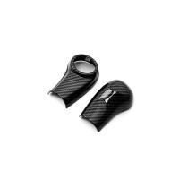 Honda XRV HRV Shift Knob Cover two piece shape bell  Carbon Fibre texture Sold By Set