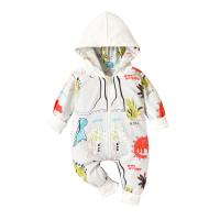 Cotton Slim Crawling Baby Suit printed multi-colored PC