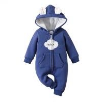 Cotton Slim Crawling Baby Suit & thermal patchwork PC