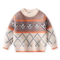 アクリル 少年セーター ニット 選択のためのより多くの色 一つ