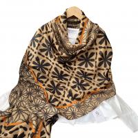 Polyester Women Scarf sun protection printed geometric PC