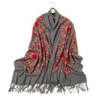 Acrylic & Polyester Tassels Women Scarf thermal PC
