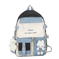 Nylon Backpack large capacity & waterproof Colour Matching PC