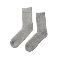 Alpace Wool Unisex Ankle Socks thermal Solid : Pair