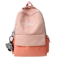 Nylon Backpack large capacity & waterproof letter PC