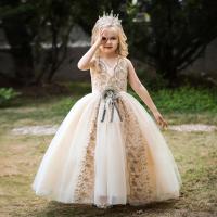 Polyester Princess Girl One-piece Dress PC