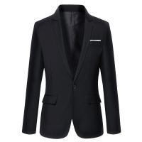Viscose Plus Size Men Suit Coat slimming patchwork PC