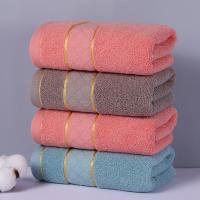 綿 タオル 選択のための異なる色とパターン 一つ