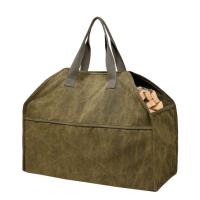 Canvas Firewood Pouch large capacity & portable Solid PC