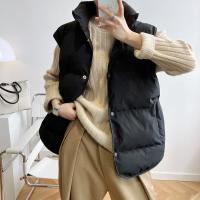 Polyester Women Vest thicken & loose Solid PC