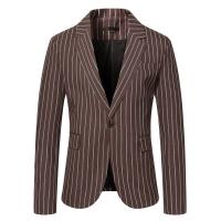 Polyester Blazer & Slim Men Suit Coat back split printed PC