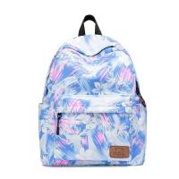 Polyester Printed Backpack large capacity & soft surface PC