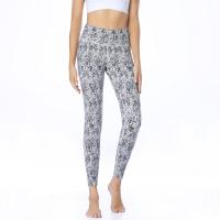 Polyamide High Waist Women Yoga Pants lift the hip printed snakeskin pattern PC