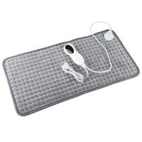 Crystal Velvet Multifunction Electric Heating Blanket different power plug style for choose gray PC
