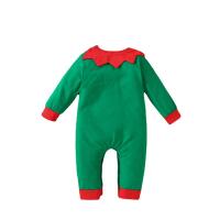 Baumwolle Kinder Weihnachtskostüm, Crawling Baby Anzug & Hat, Patchwork, mehr Farben zur Auswahl,  Festgelegt