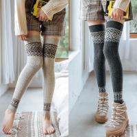 Wool Leg Warmer thermal knitted : Pair