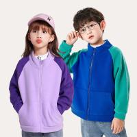 Polyester Children Coat thicken & loose patchwork PC