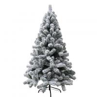 Flocking Fabric PVC more dense Christmas Tree christmas design white PC