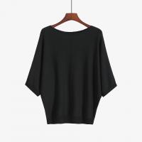 Mixed Fabric & Cotton Women Knitwear loose knitted Solid : PC