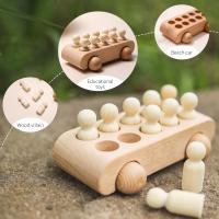 Wooden Creative Children Brick Toy Box