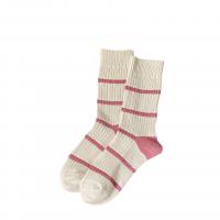 Cotton Women Ankle Sock sweat absorption striped : Lot