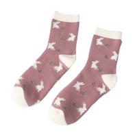 Cotton Women Ankle Sock thermal knitted : Lot