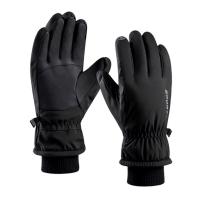 Polyester windproof & Waterproof Skiing Gloves can touch screen & anti-skidding & thermal Solid : Pair