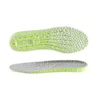 Mesh Fabric & Thermoplastic Polyurethane Soft Insole shock absorbing & inside heighten  green Pair