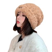 Polyester Hedging Hat thermal & for women plain dyed Solid Lot