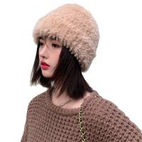 Polyester Hedging Hat thermal & for women plain dyed Solid Lot