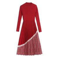 Baumwolle Einteiliges Kleid, Patchwork, mehr Farben zur Auswahl,  Stück