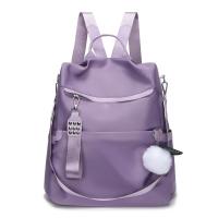 Oxford Backpack large capacity & attached with hanging strap & studded Solid PC