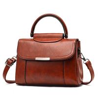 PU Leather Motorcycle Bag Handbag attached with hanging strap Solid PC