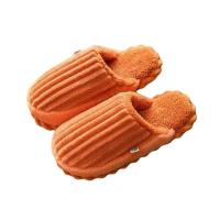 PVC Fluffy slippers & thermal Solid Pair