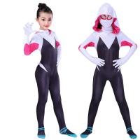 Lait Silk Femmes Halloween Cosplay Costume Dessin animé Blanc pièce