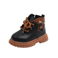 PVC & Synthetic Leather side zipper Children Boots & thermal Pair