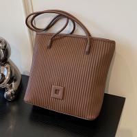 PU Leather Shoulder Bag large capacity & soft surface tiger stripes PC