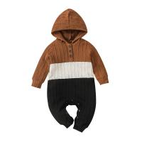 Polyester Slim Crawling Baby Suit knitted PC