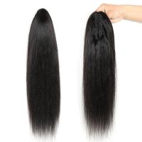 Human Hair can be permed and dyed Wig for women black PC