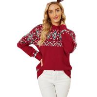 Acrylic Women Sweater christmas design & loose PC