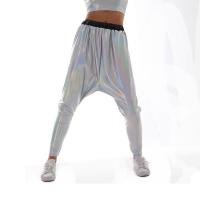 Polyester Women Long Trousers & harem pants & loose Solid PC