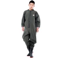 PVC & Knitted Wader Pants & waterproof plain dyed Solid PC