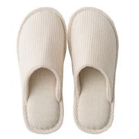 Cotton Cloth & PVC Fluffy slippers & thermal Pair