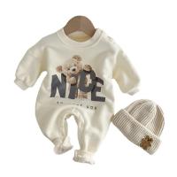 Cotton Crawling Baby Suit & two piece Crawling Baby Suit & Hat printed Set