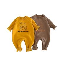 Cotton Slim Crawling Baby Suit & two piece Crawling Baby Suit & Hat printed Set